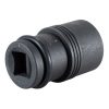 MAKITA Poranterä-adapteri1/2" vääntimiin 7/16" Hex poranterille. Kuvassa hylsyadapteri takaviistosta.