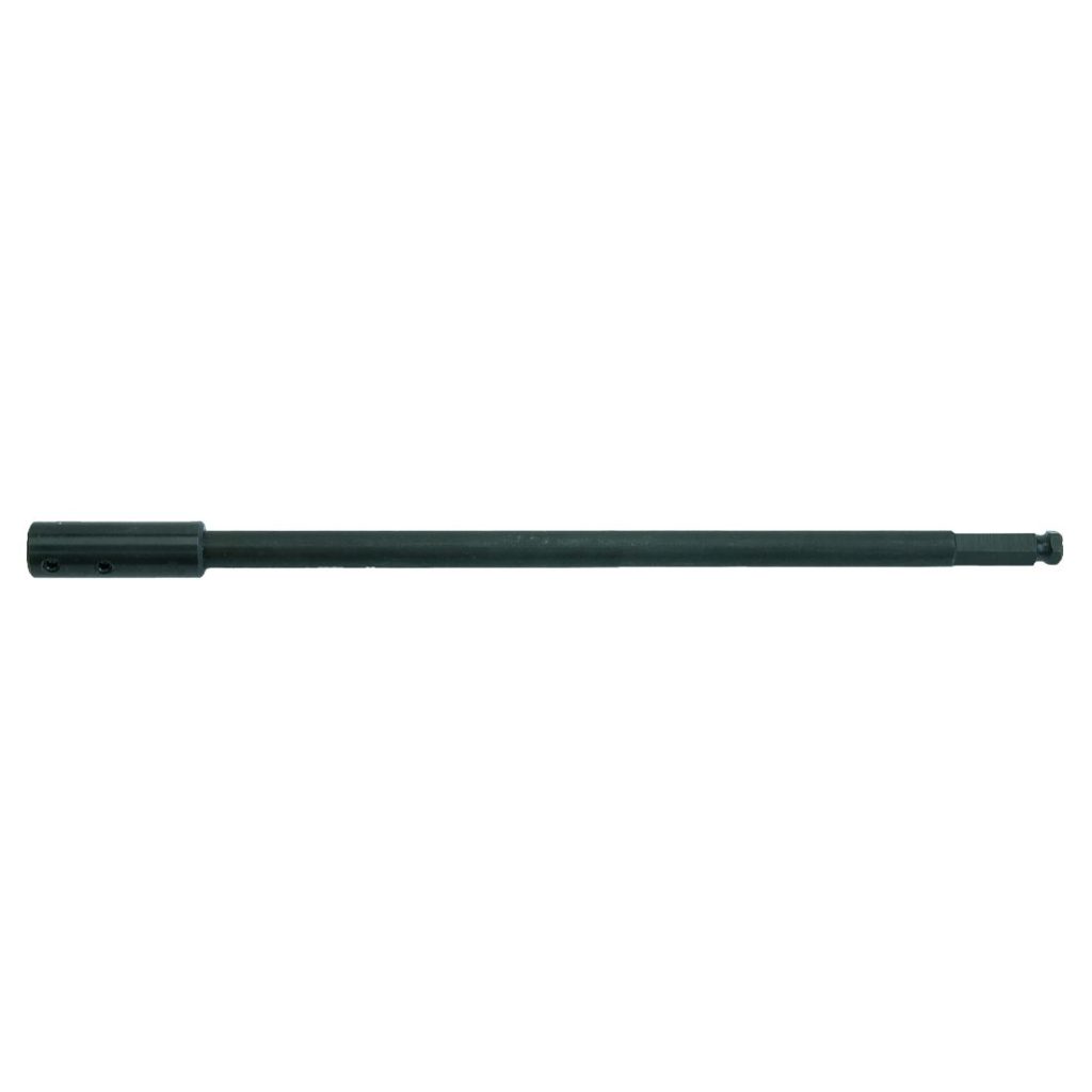 MAKITA Jatkovarsi itsesyöttäville poranterille 305mm. Kuvassa jatkovarsi itsesyöttävälle puuporanterälle sivustapäin.
