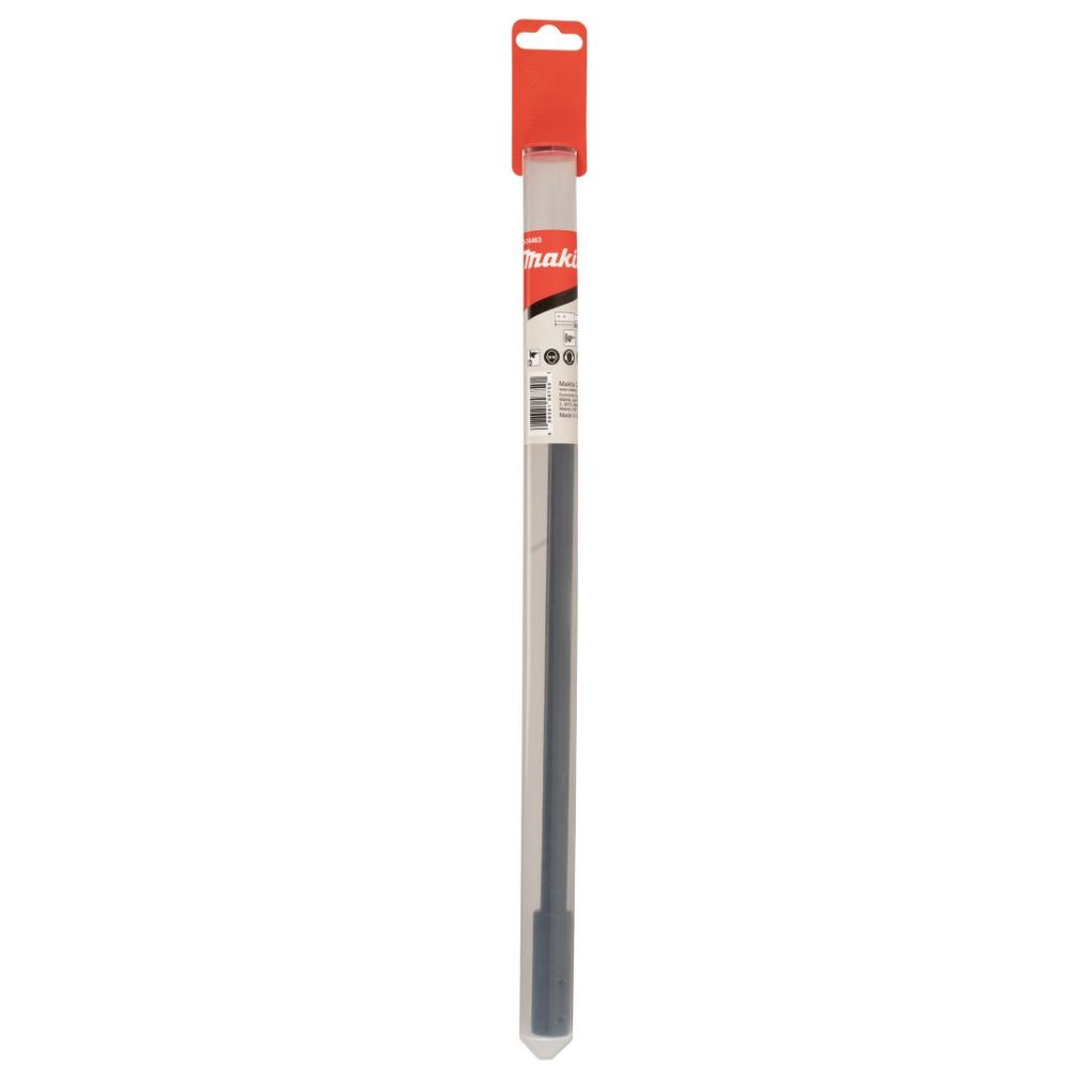 MAKITA Jatkovarsi itsesyöttäville poranterille 305mm. Kuvassa jatkovarren pakkaus edestäpäin.