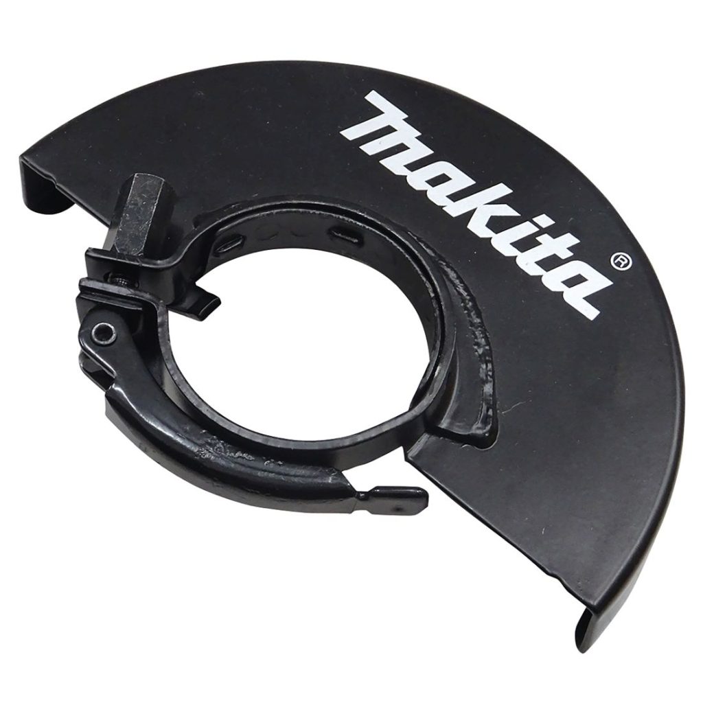 MAKITA Laikansuoja 230mm. Kuvassa laikansuoja yläviistosta.