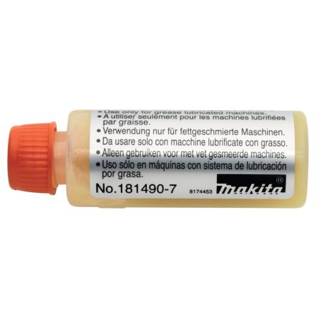 MAKITA Konerasva 30g. Kuvassa konerasvapullo sivustapäin.