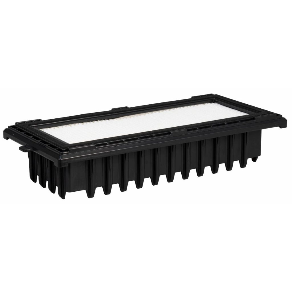 MAKITA Pääsuodatin VC006GM. Kuvassa pääsuodatin etuviistosta.