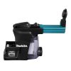 MAKITA Pölynimulisälaite DX14. Kuvassa pölynimulisälaite sivustapäin.