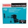 MAKITA Pölynimulisälaite DX14. Kuvassa pölynimulisälaitteen pakkaus edestäpäin.