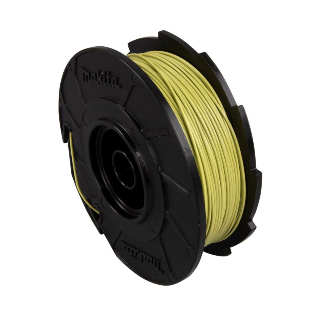 MAKITA Sidontalanka 0,8 mm muovipäällystetty, 50 kpl/pkt. Kuvassa sidontalankarulla etuyläviistosta.