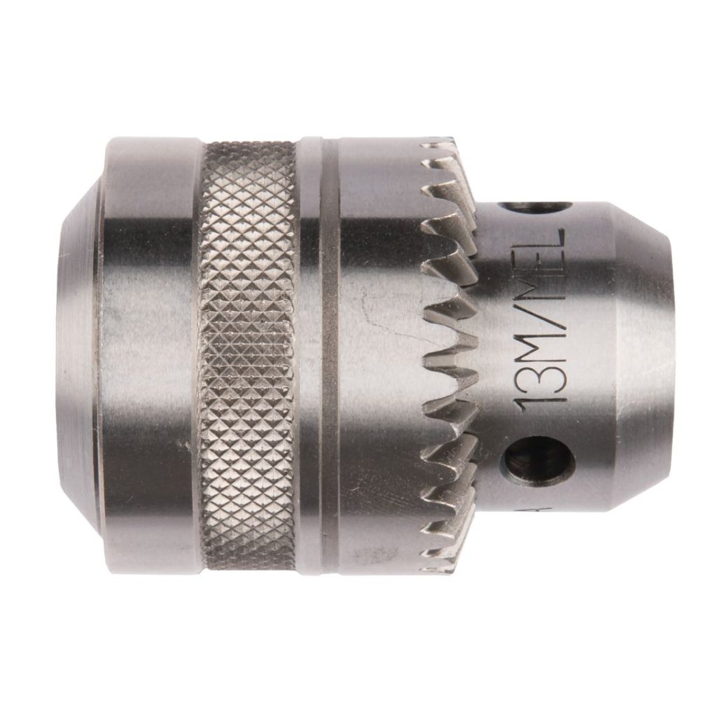 MAKITA Avainistukka 13 mm, 5/8" kierre, avain 763432-9. Kuvassa avainistukka sivustapäin.
