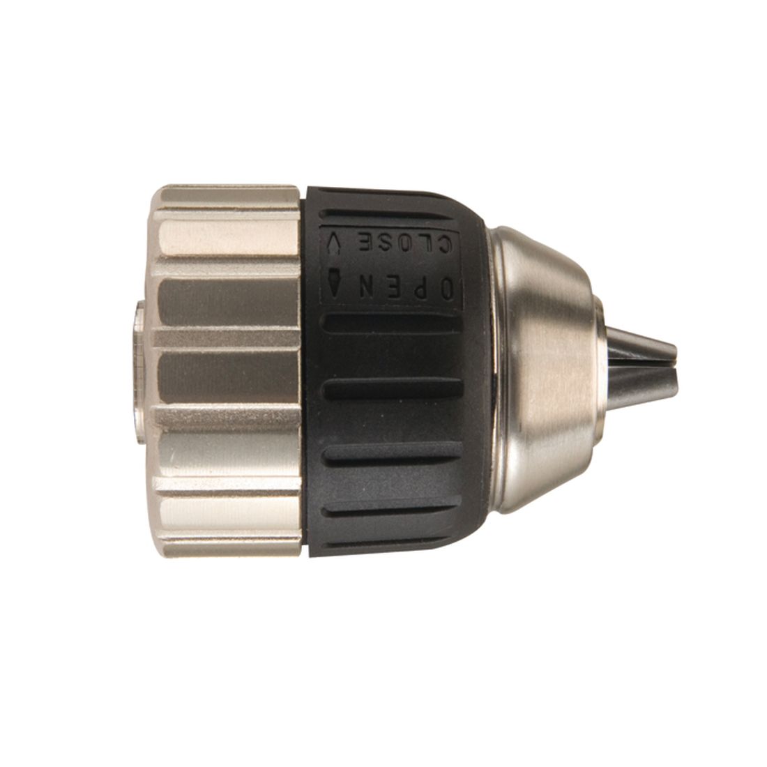 MAKITA Pikaistukka 10 mm, 1/2" - 20UNF. Kuvassa pikaistukka sivustapäin.