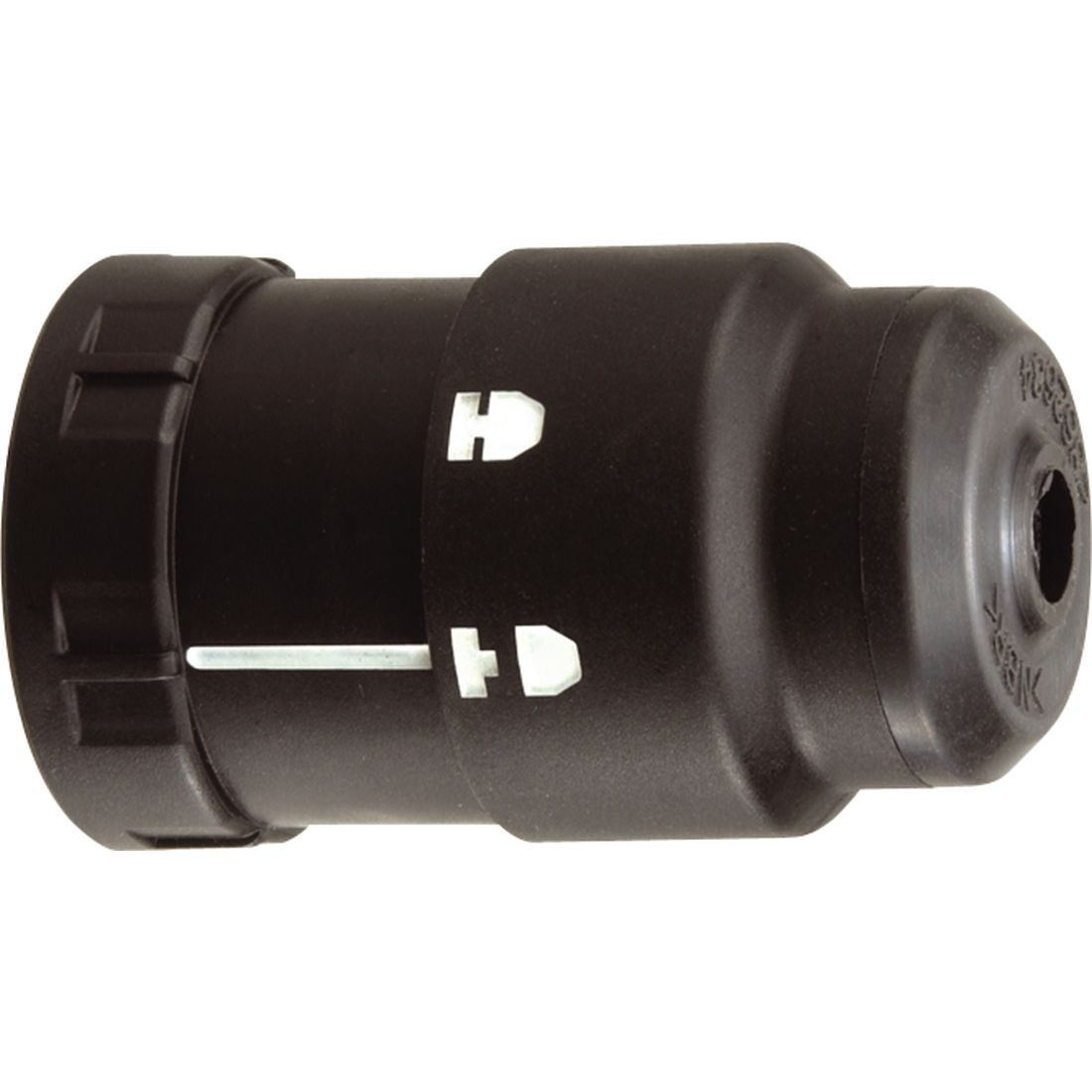 MAKITA SDS-PLUS istukka. Kuvassa SDS-PLUS istukka sivustapäin.
