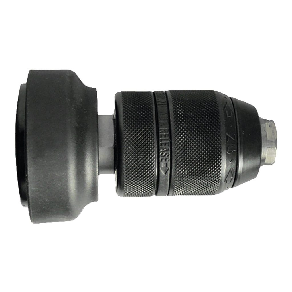 MAKITA Pikaistukka 13 mm, pikavaihto, 1,5 - 13 mm. Kuvassa pikaistukka sivustapäin.