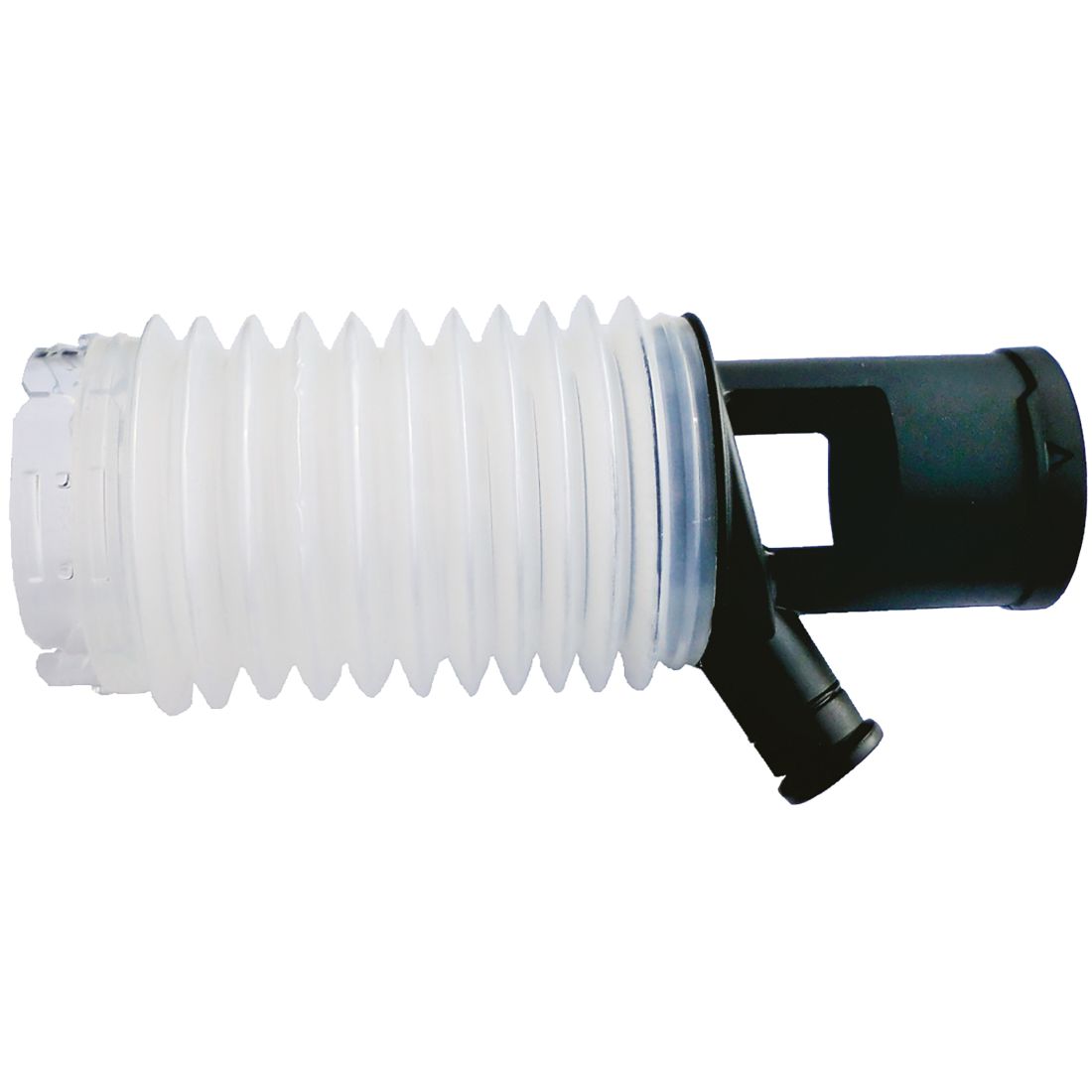 MAKITA Pölykuppi DHR243, HR2651T, DHR281, DHR283, HR002G, HR004G, HR3012FC, HR2631FT. Kuvassa pölykuppi sivustapäin.