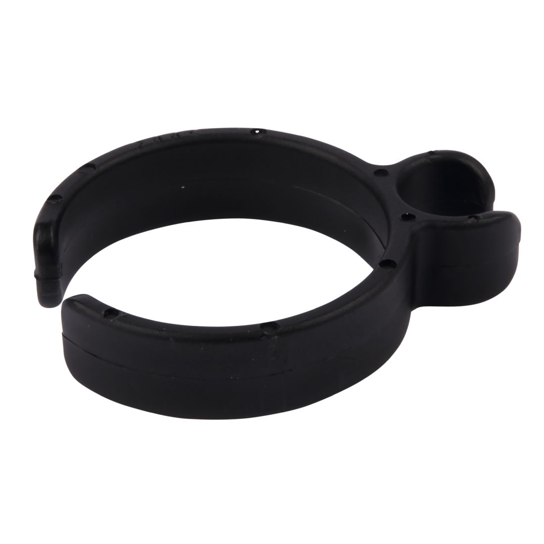 MAKITA Sähköjohdon pidike 28mm letkulle. Kuvassa pidike etuyläviistosta.