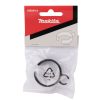 MAKITA Sähköjohdon pidike 28mm letkulle. Kuvassa pidikepakkaus edestäpäin.