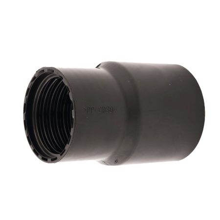 MAKITA Imuriadapteri, Ø 28 / 38 - 44 mm. Kuvassa imuriadapteri etuviistosta.