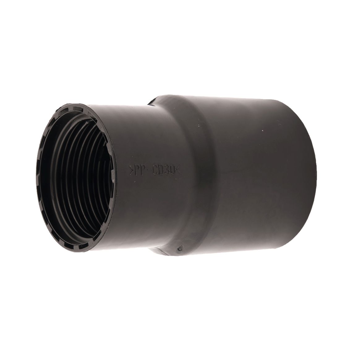 MAKITA Imuriadapteri, Ø 28 / 38 - 44 mm. Kuvassa imuriadapteri etuviistosta.