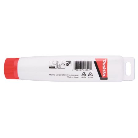 MAKITA Työkalurasva poravasaran terille 95g. Kuvassa työkalurasvatuubi sivustapäin.