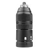 MAKITA Pikaistukka 13 mm, 1/2" - 20UNF, pikavaihto, 1,5 - 13 mm. Kuvassa pikaistukka pystyasennossa.