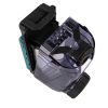 MAKITA Pölysuodatinkasetti ja suodatin DX01-DX09 (ei DX05). Kuvassa pölysuodatinkasetti ja suodatin etuyläviistosta pölysuodatinkasetti raollaan.