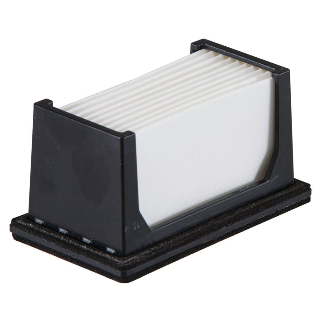 MAKITA HEPA suodatin DX01-DX09 (ei DX05). Kuvassa HEPA-suodatin etuviistosta.