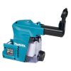 MAKITA Pölynimulisälaite DX08. Kuvassa pölynimulisälaite etuyläviistosta.