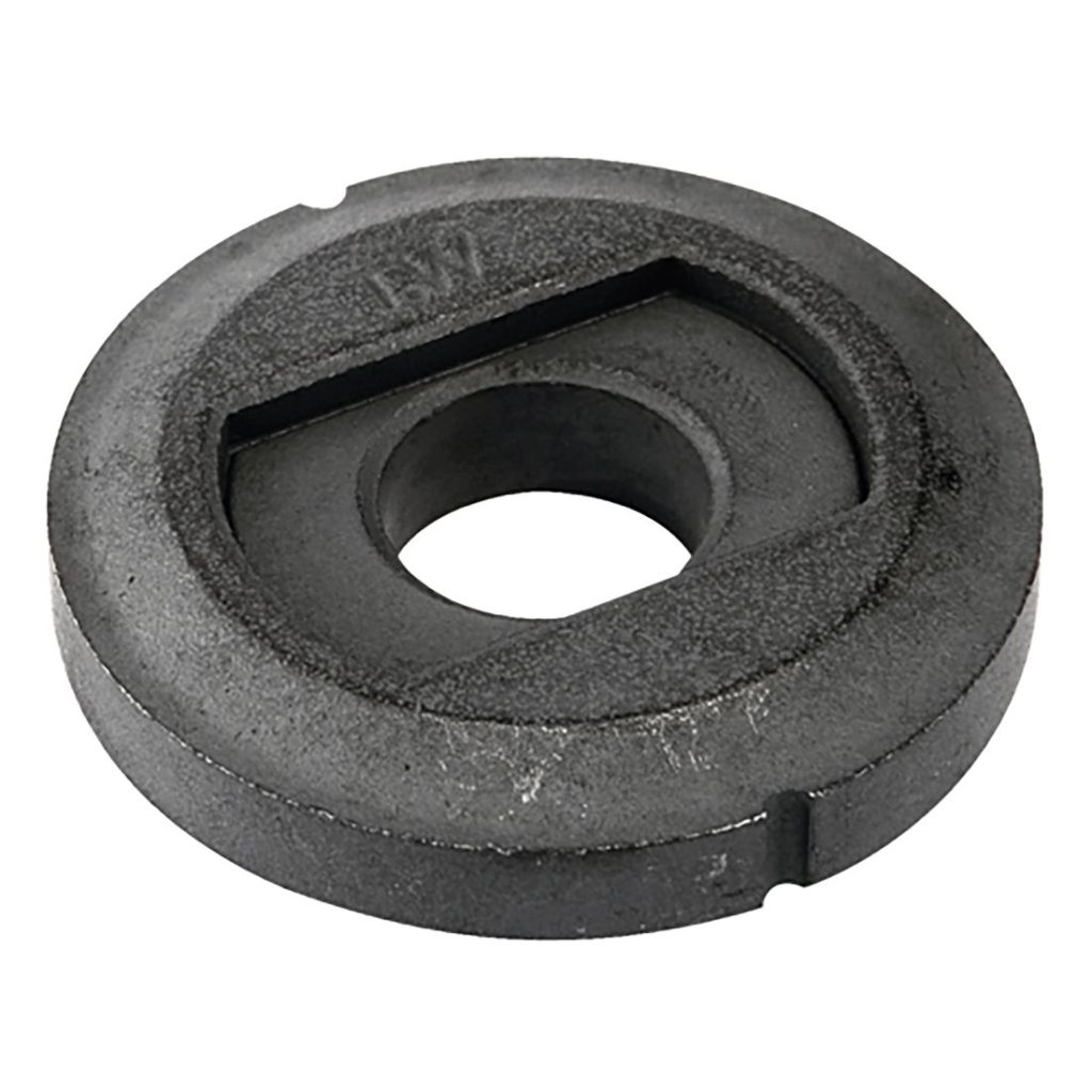 MAKITA Aluslaippa kulmahiomakoneille 115 - 230 mm. Kuvassa Kuvassa aluslaippa yläviistosta.