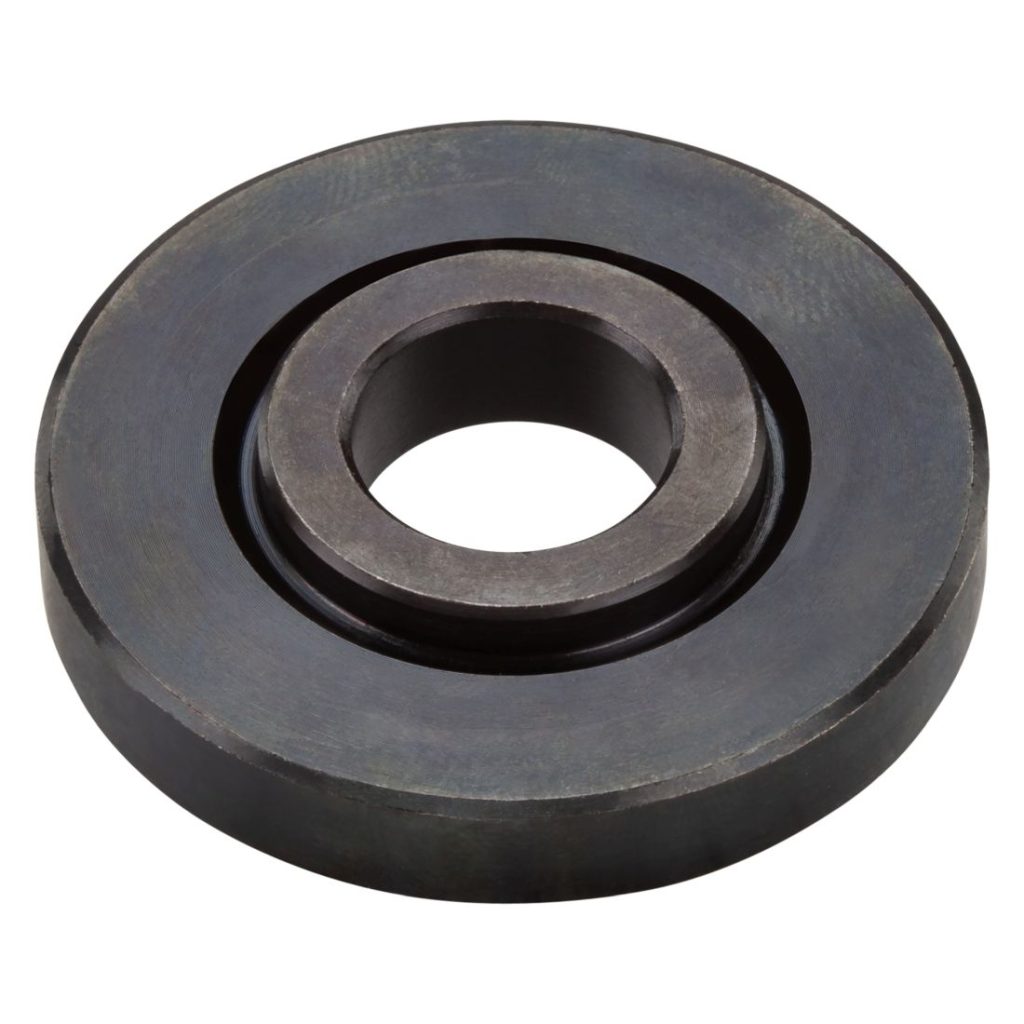 MAKITA Aluslaippa kulmahiomakoneille 125 mm. Kuvassa alaviistosta.