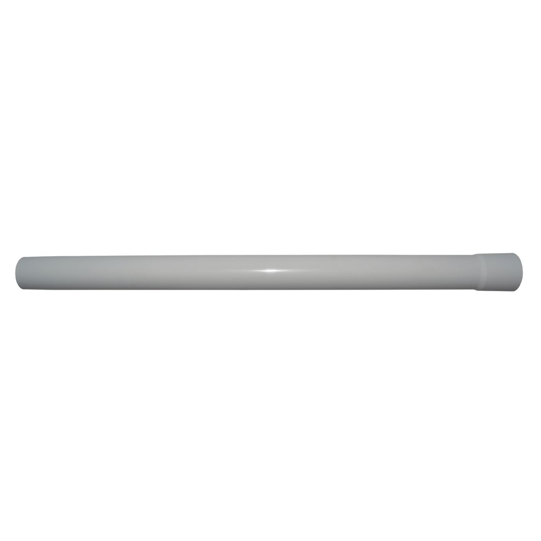 MAKITA Imuputki Ø 28 mm x 465 mm, rikkaimureille. Kuvassa imuputki sivustapäin.