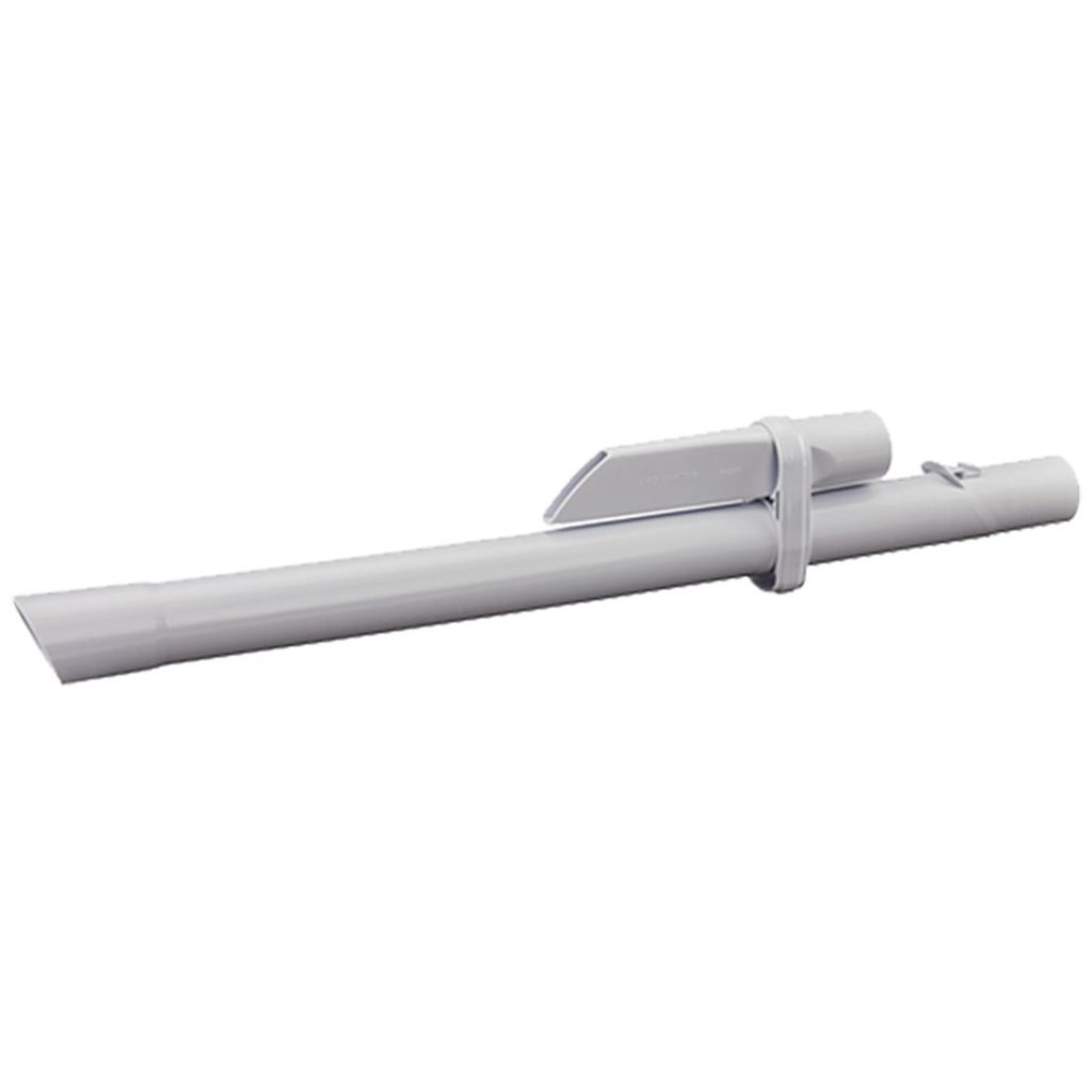 MAKITA Imuputki lukittava rikka- ja varsi-imureille 430mm. Kuvassa imuputki etuyläviistosta.
