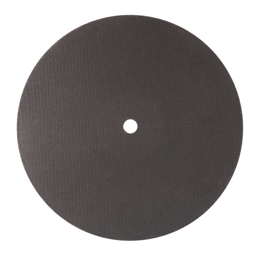 MAKITA Katkaisulaikka metallille, 400 x 25,4 mm. Kuvassa katkaisulaikka takaapäin.