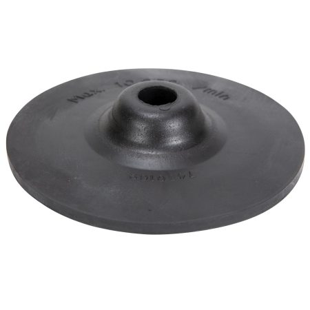 MAKITA Hiomalautanen 125 mm, kumia, M14. Kuvassa hiomalautanen yläviistosta.