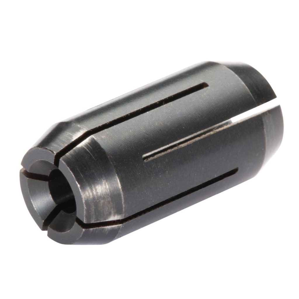 MAKITA Supistusholkki 3,18mm (1/8"). Kuvassa supistusholkki etuyläviistosta.