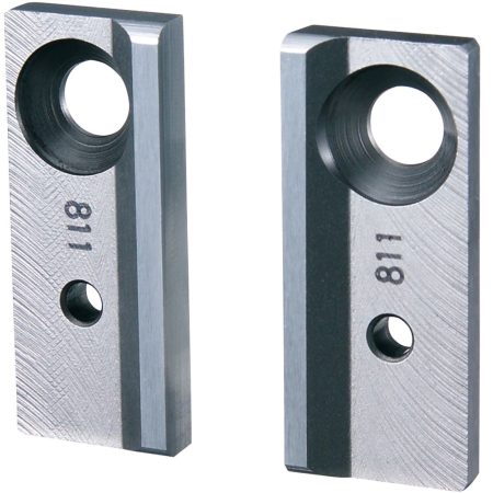 MAKITA Sivuterät, 1,6 mm. Kuvassa sivuterät pystyasennossa etuviistosta.