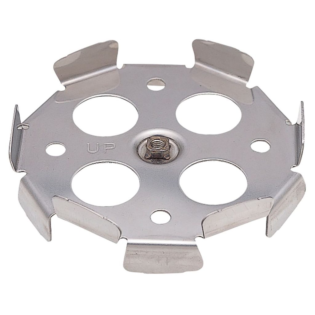 MAKITA Vispilä 165 mm, maaleille (tarvitaan 168884-3 ja 265220-5). Kuvassa vispilä yläviistosta.