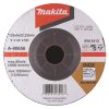 MAKITA Hiomalaikka 125x6,0mm RST (INOX) WA36N. Kuvassa hiomalaikka ylhäältäpäin.