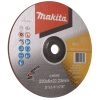 MAKITA Hiomalaikka 230x6,0mm RST (INOX) WA36N. Kuvassa hiomalaikka etuviistosta.