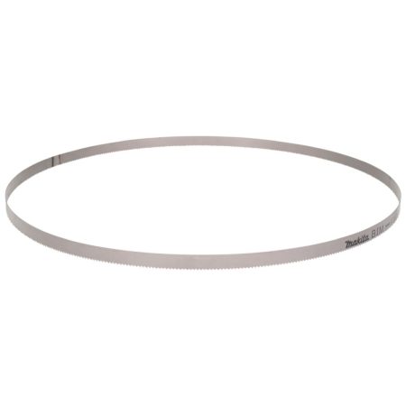 MAKITA Vannesahanterä 13x1140 mm BiM 10tpi 1kpl. Kuvassa vannesahanterä yläviistosta.
