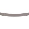 MAKITA Vannesahanterä BiM 13 x 0,5 x 835 mm , 14tpi , 5 kpl. Lähikuvassa vannesahanterän hammastus.
