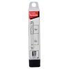 MAKITA Kovametalliviila 10x25mm, muoto L. Kuvassa kovametalliviilapakkaus edestäpäin.