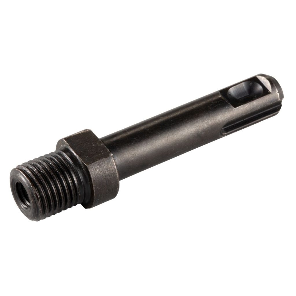 MAKITA Istukka-adapteri SDS-PLUS–1/2in -20UNF. Kuvassa pikaistukka etuviistosta.