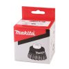 MAKITA Teräsharja 60mm x M14 viistetty kuppiharja (kulmahiomakoneille). Kuvassa kuppiharjapakkaus etuyläviistosta.