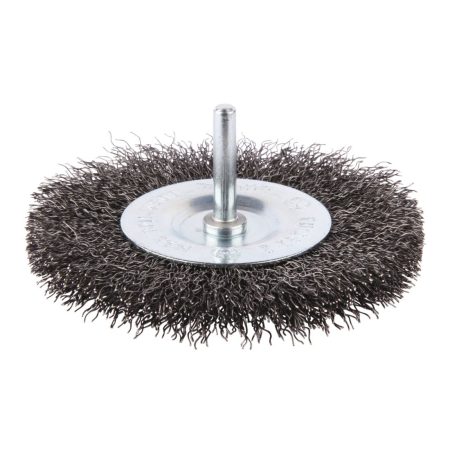 MAKITA Teräsharja 100 x 6 mm (porakoneille). Kuvassa laikkaharja yläviistosta.
