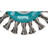 MAKITA Teräsharja 115 mm X-Lock. Lähikuvassa laikkaharja ylhäältäpäin.