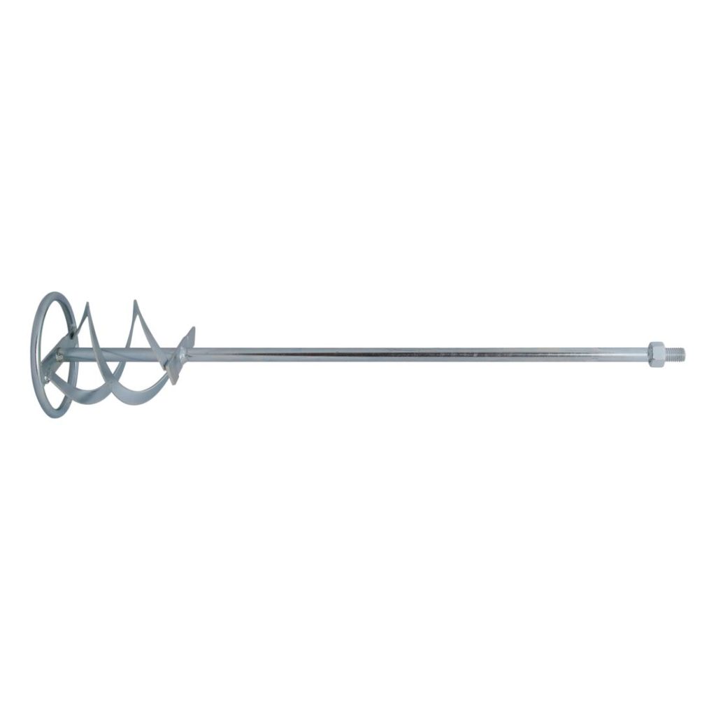 MAKITA Vispilä 120 x 600 mm, M14. Kuvassa vispilä sivustapäin.