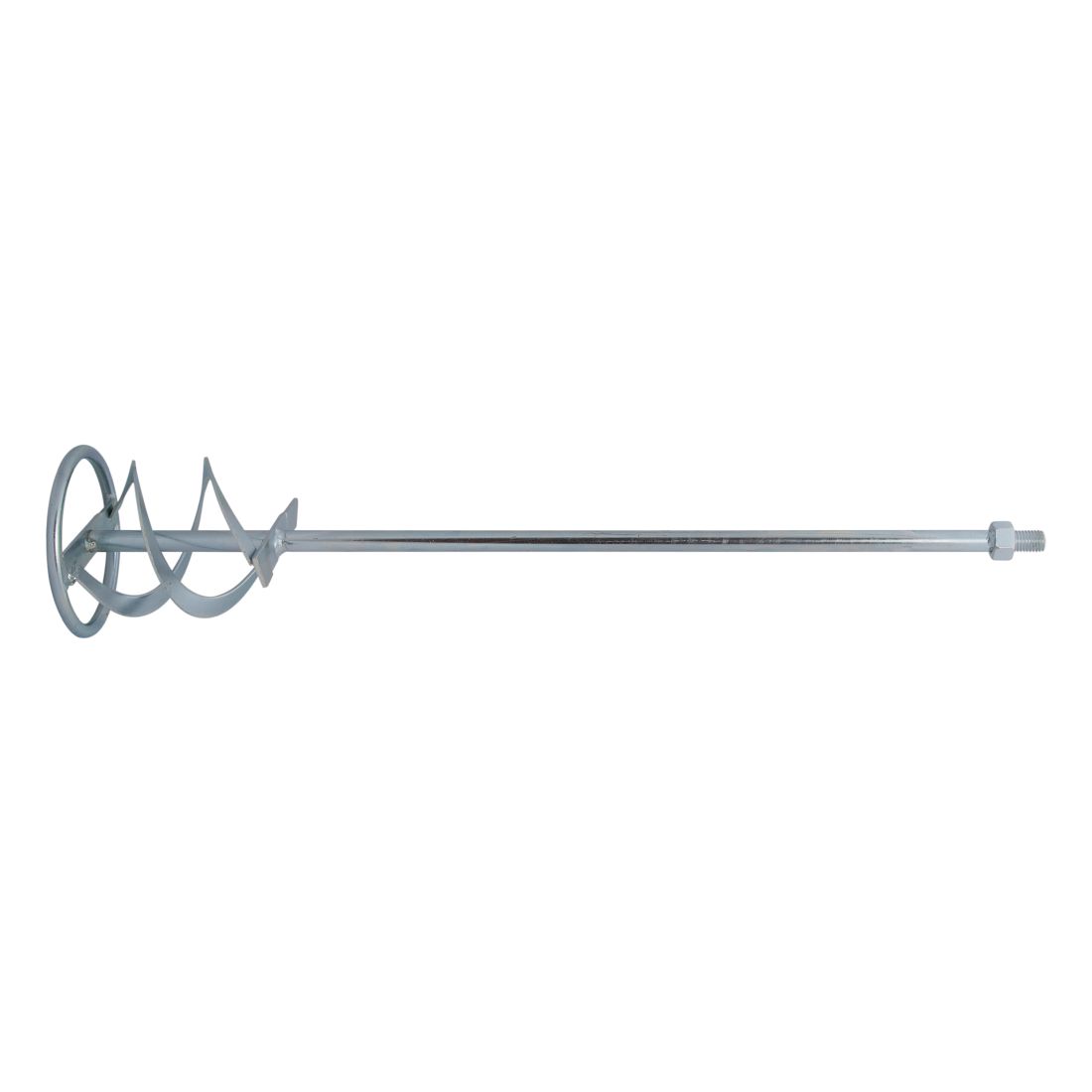 MAKITA Vispilä 120 x 600 mm, M14. Kuvassa vispilä sivustapäin.