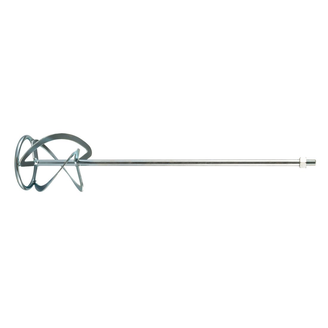 MAKITA Vispilä 120 x 600 mm, M14. Kuvassa vispilä sivustapäin.
