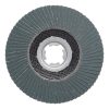 MAKITA Liuskalaikka 125 mm X-LOCK K120 rst Zircon. Kuvassa liuskalaikka alhaaltapäin.