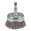 MAKITA Teräsharja 50 mm. Kuvassa kuppiharja yläviistosta.