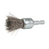 MAKITA Teräsharja 19 mm. Kuvassa pensseliharja etuviistosta.