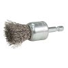 MAKITA Teräsharja 24 mm. Kuvassa pensseliharja etuviistosta.
