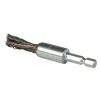 MAKITA Teräsharja 12 mm. Kuvassa pensseliharja takaviistosta.