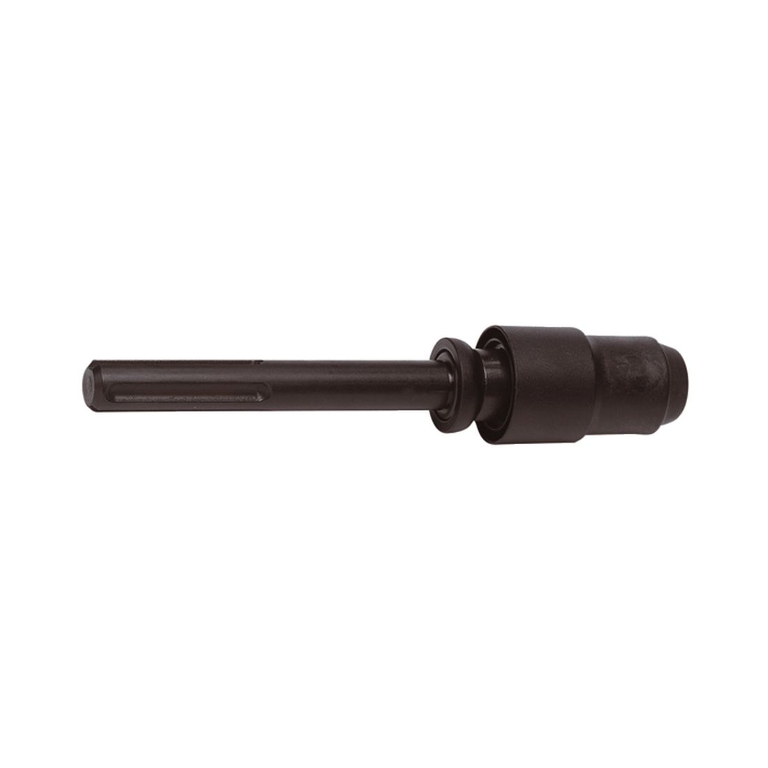 MAKITA SDS-PLUS adapteri SDS-MAX koneisiin. Kuvassa adapteri sivustapäin.